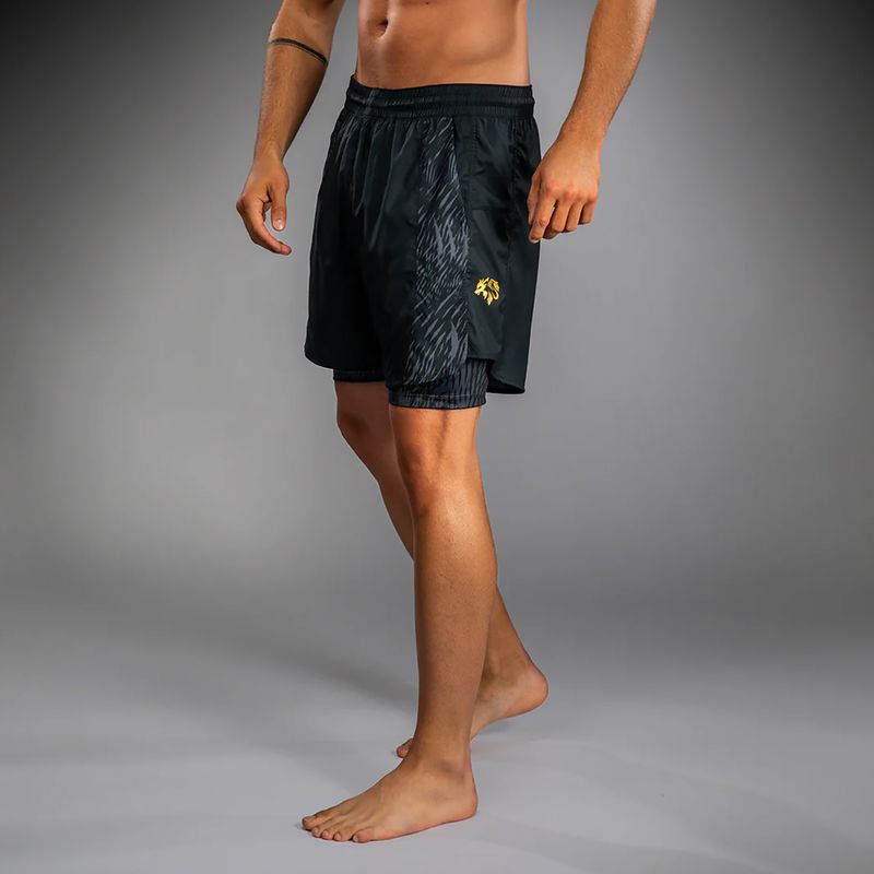 Men's training shorts Venum x Chimaev Training black/grey 4