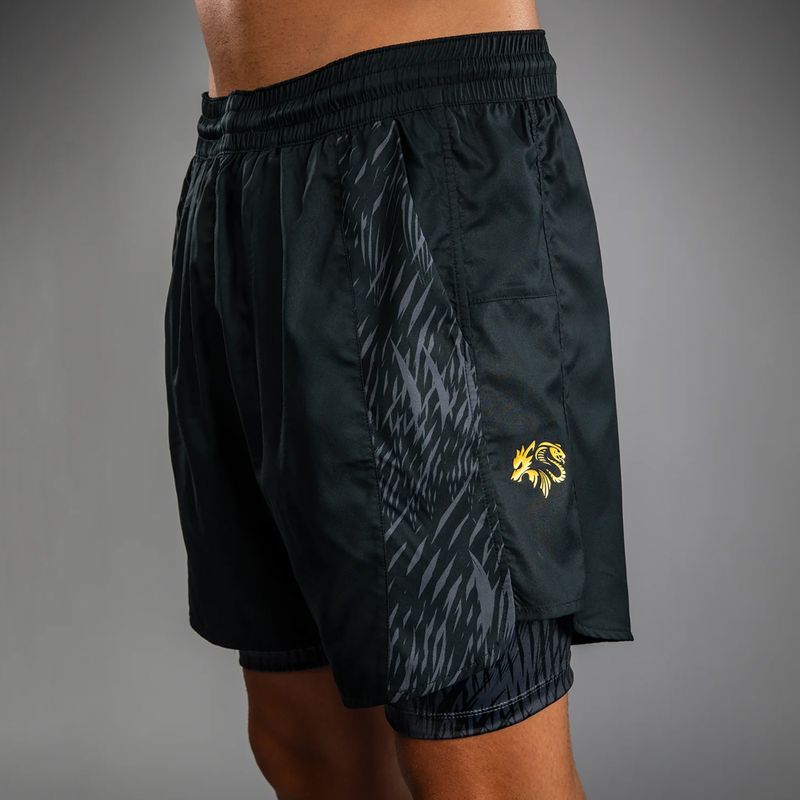 Men's training shorts Venum x Chimaev Training black/grey 7