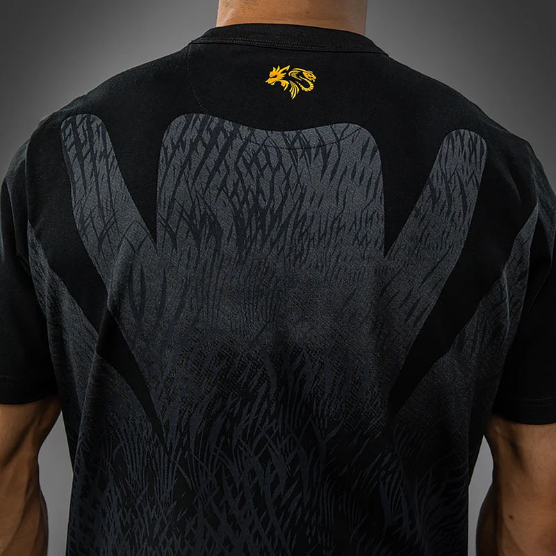 Men's T-shirt Venum x Chimaev black/grey 6