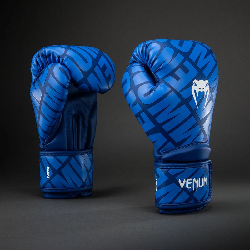 Boxing gloves Venum Contender 1.5 XT 3D Boxing royal blue/white 2