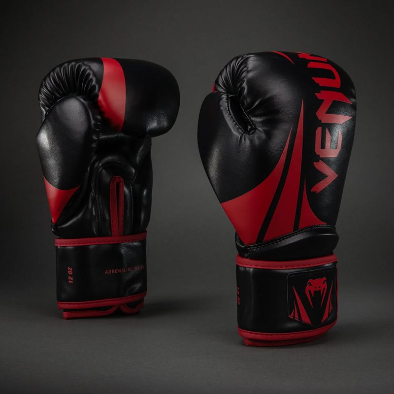Boxing gloves Venum Challenger 2.5 Boxing black/red 2