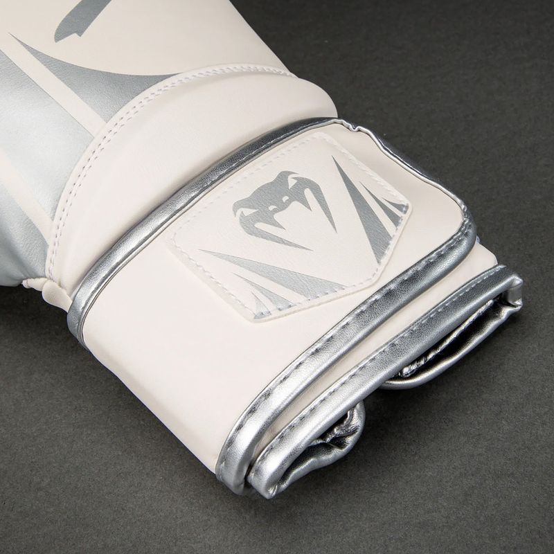 Boxing gloves Venum Challenger 2.5 Boxing white/silver 4