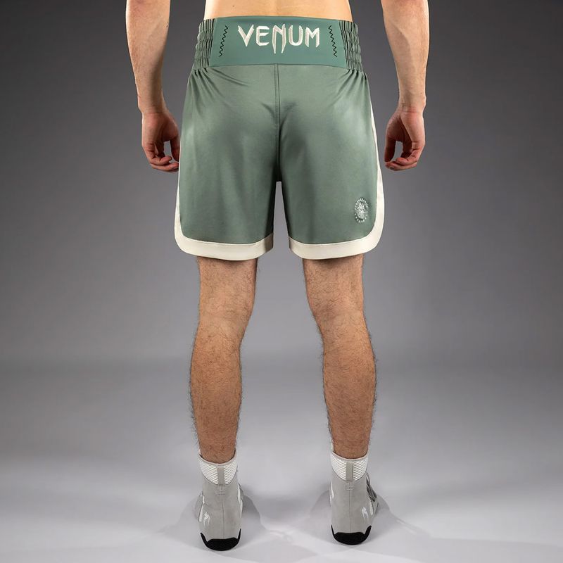 Men's training shorts Venum Classic Boxing aqua green/ivory 2