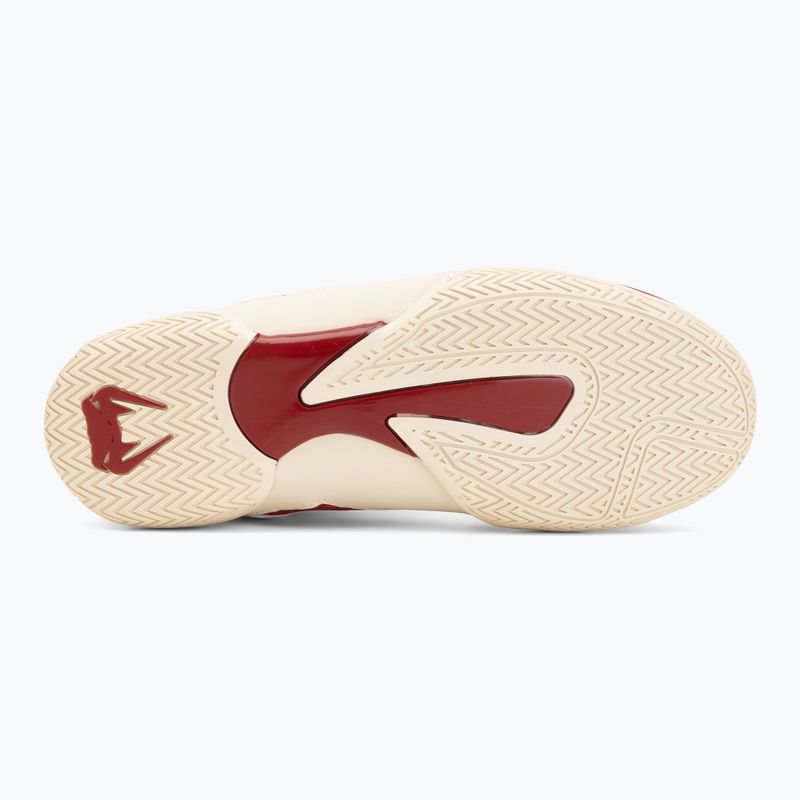 Men's boxing shoes Venum Contender Boxing ruby red/ivory 4