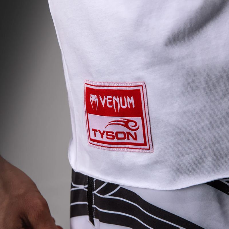 Men's T-shirt Venum x Mike Tyson Tiger Sleeveless optical white 6