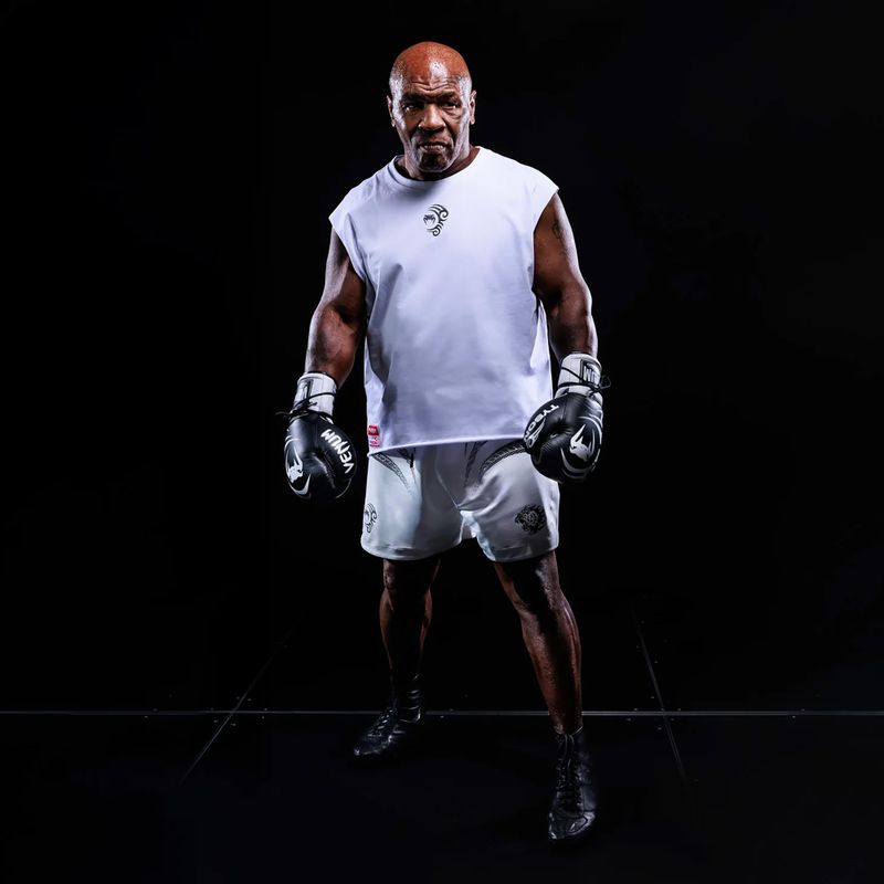 Men's T-shirt Venum x Mike Tyson Tiger Sleeveless optical white 7