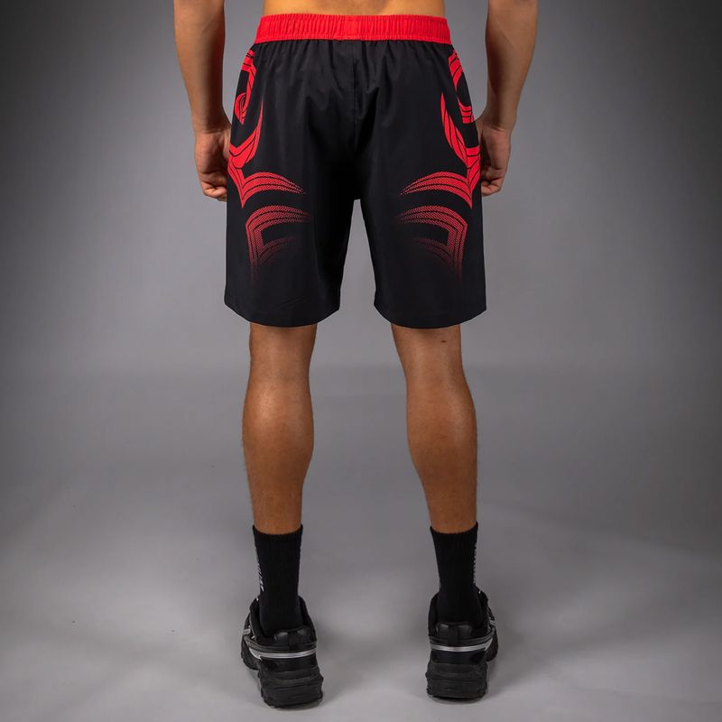 Men's training shorts Venum x Mike Tyson Tiger Training deep black/intense red 3