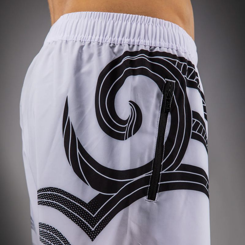 Men's training shorts Venum x Mike Tyson Tiger Training optical white/deep black 5