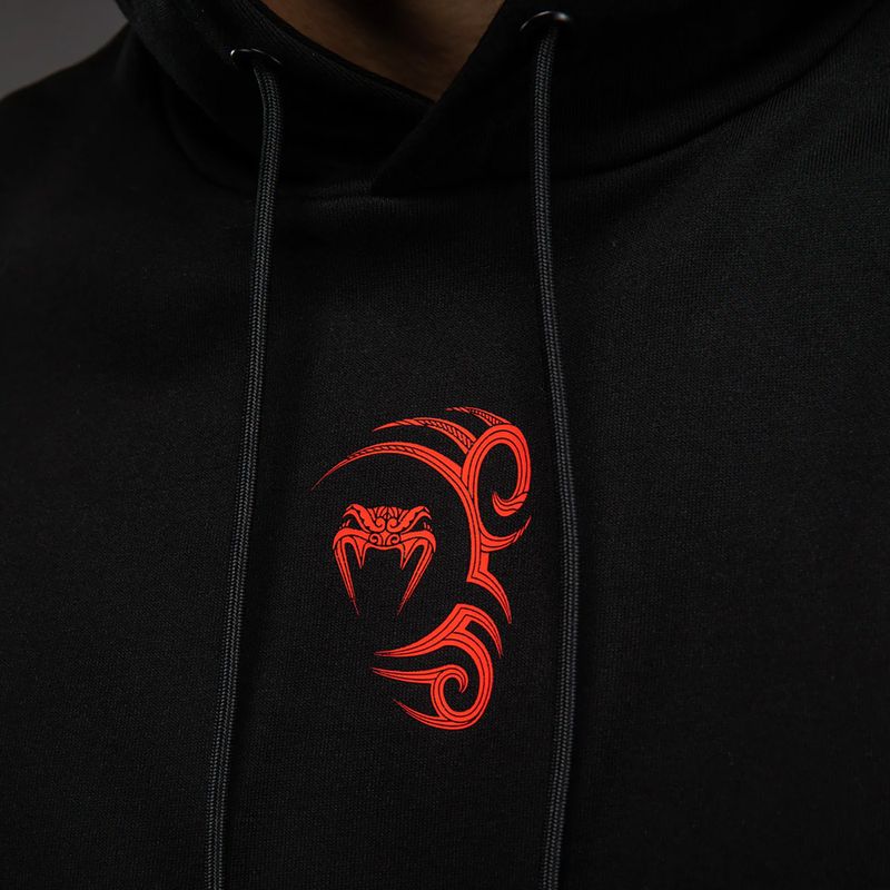 Men's sweatshirt Venum x Mike Tyson Tiger Sleeveless Hoodie deep black/intense red 5