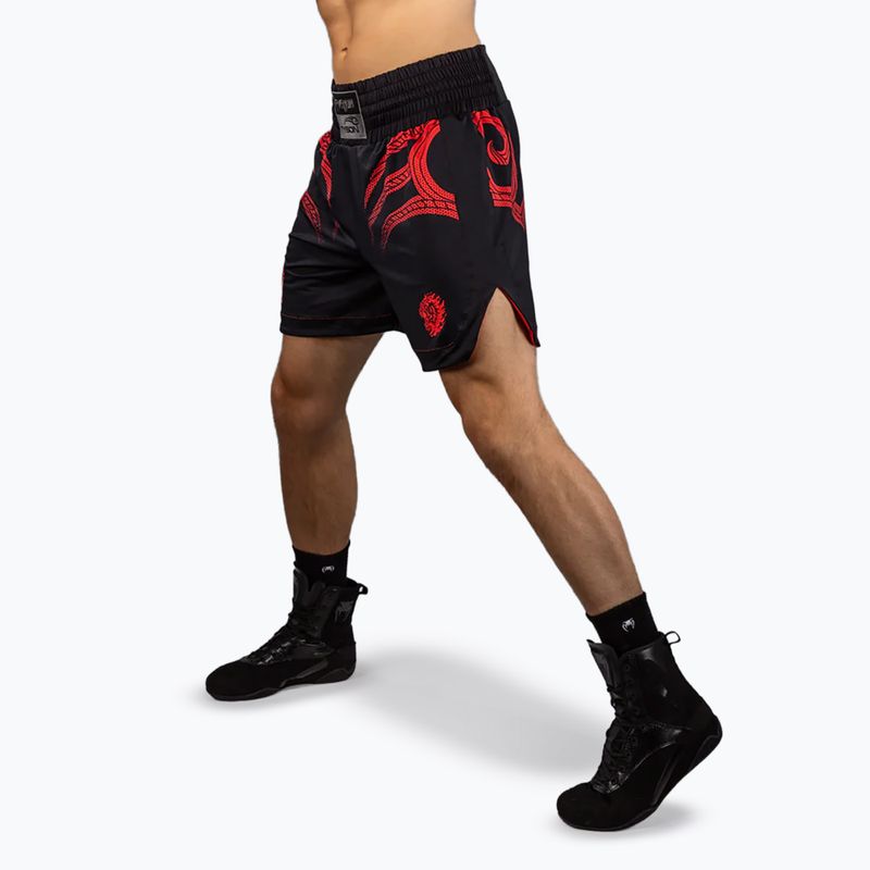 Men's training shorts Venum x Mike Tyson Tiger deep black/intense red 4
