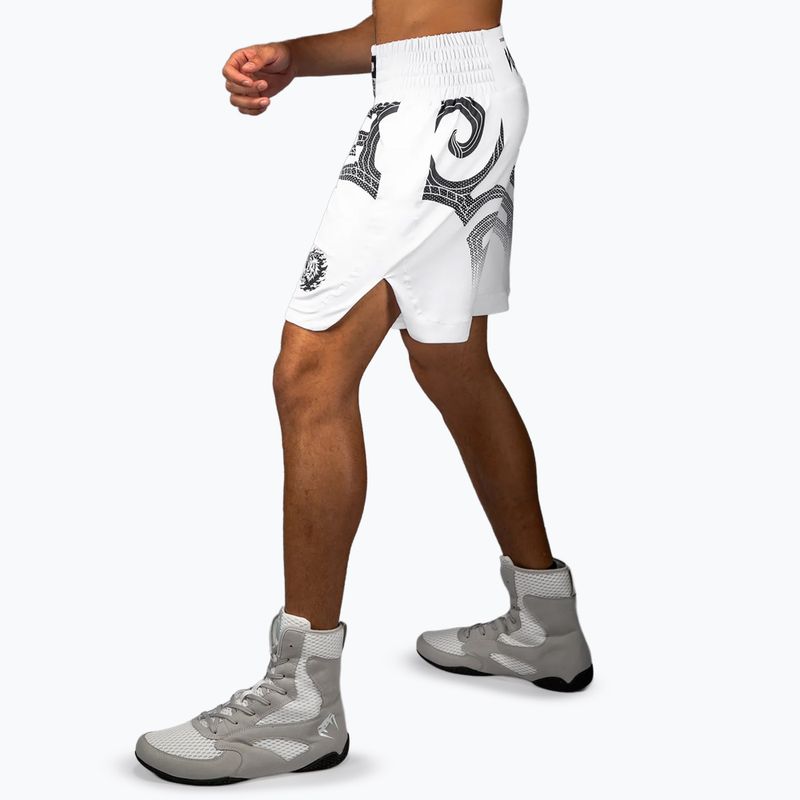 Men's training shorts Venum x Mike Tyson Tiger optical white/deep black 4