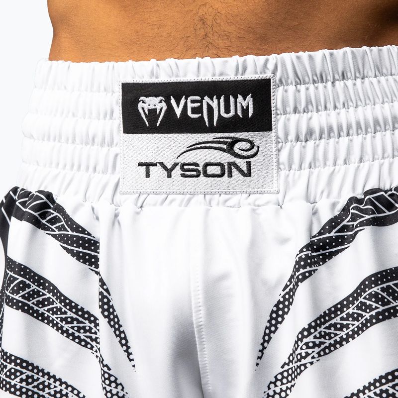 Men's training shorts Venum x Mike Tyson Tiger optical white/deep black 5