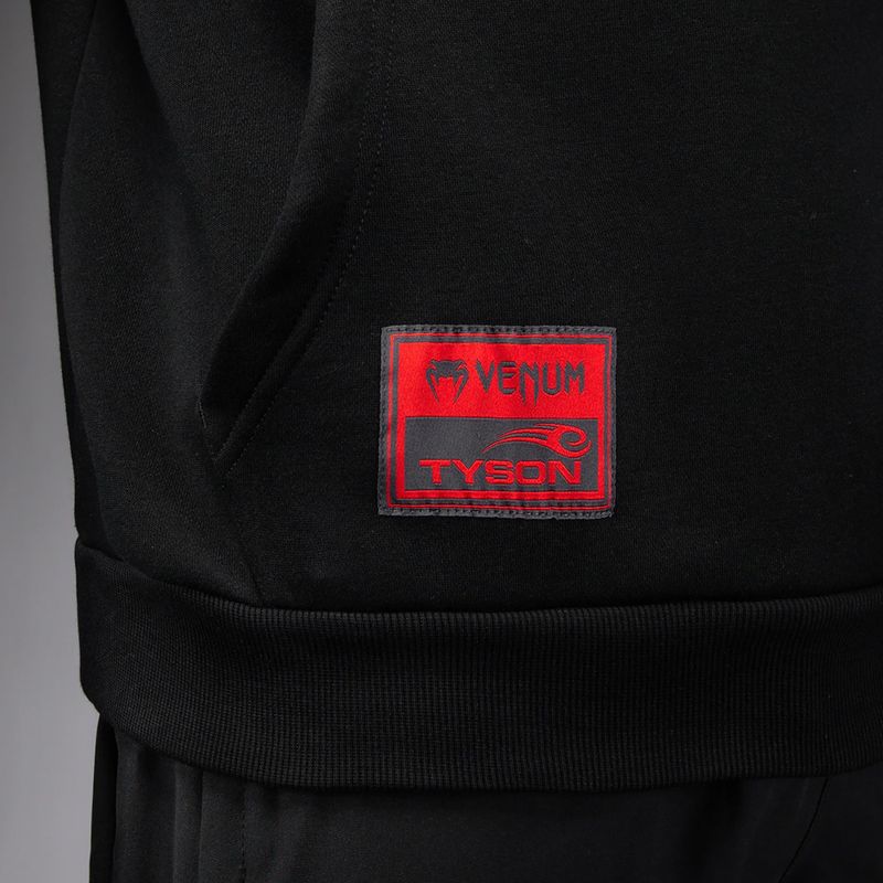 Men's sweatshirt Venum x Mike Tyson Tiger Hoodie deep black/intense red 6