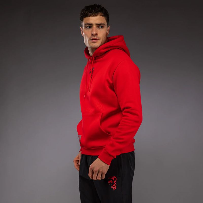 Men's sweatshirt Venum x Mike Tyson Tiger Hoodie intense red/deep black 4