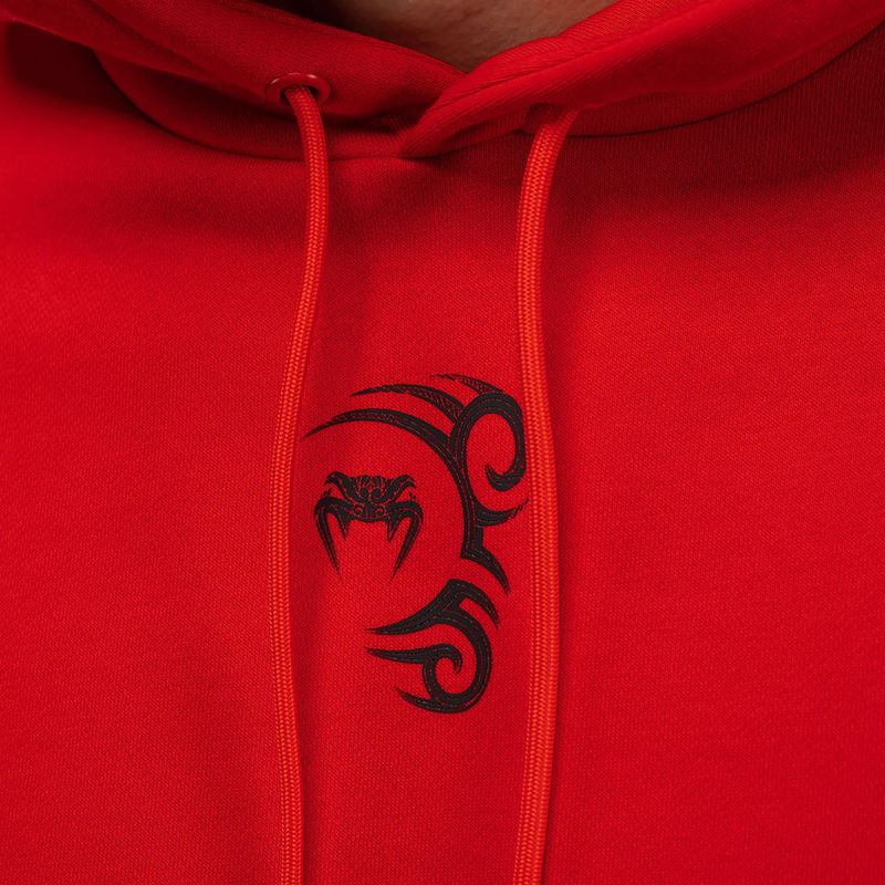 Men's sweatshirt Venum x Mike Tyson Tiger Hoodie intense red/deep black 6