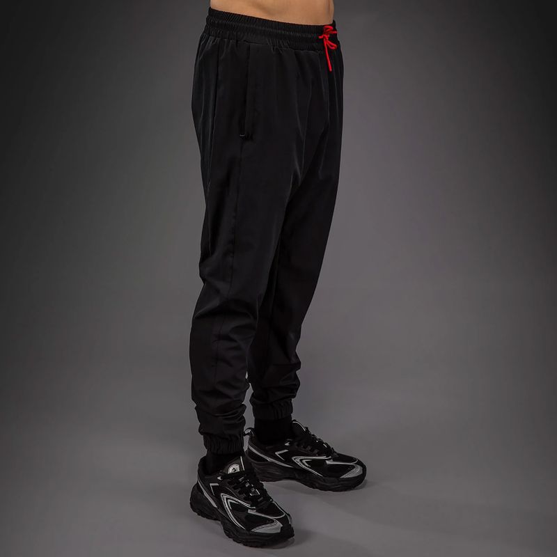 Men's training trousers Venum x Mike Tyson Tiger Joggers deep black/intense red 4
