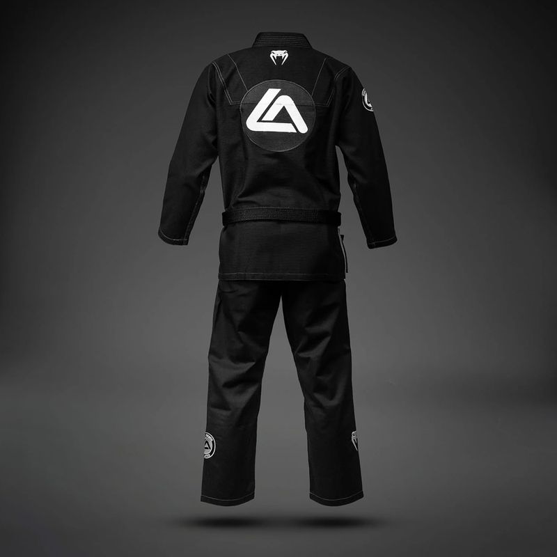 GI for Brazilian jiu-jitsu Venum Roger Gracie Academy BJJ black 2