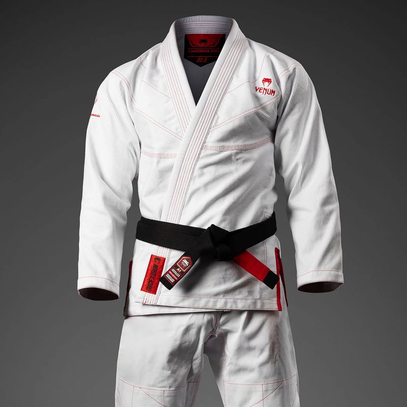 GI for Brazilian jiu-jitsu Venum Roger Gracie Academy BJJ white/red 3