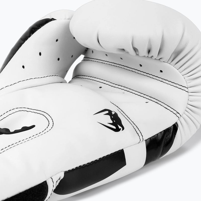 Boxing gloves Venum Elite white/black 3
