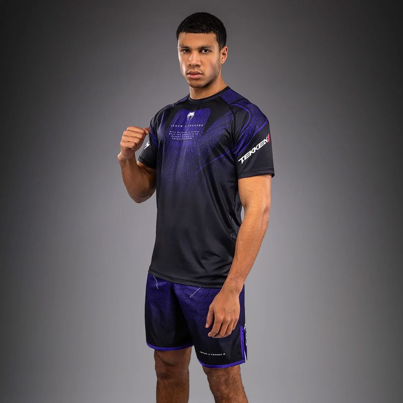 Men's training T-shirt Venum x TEKKEN 8 Kazuya Dry-Tech black/purple 4