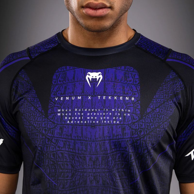 Men's training T-shirt Venum x TEKKEN 8 Kazuya Dry-Tech black/purple 5