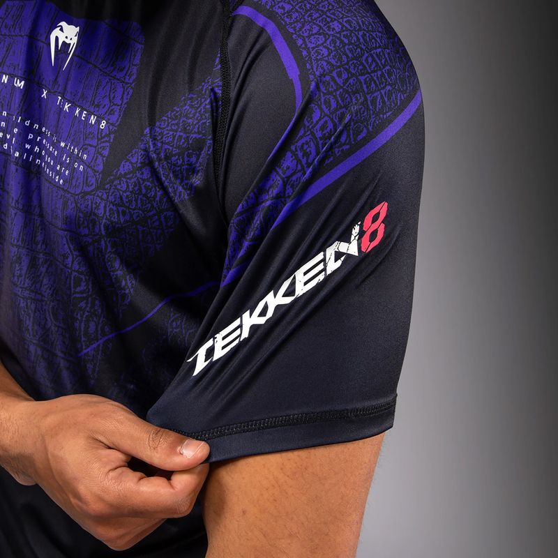 Men's training T-shirt Venum x TEKKEN 8 Kazuya Dry-Tech black/purple 8