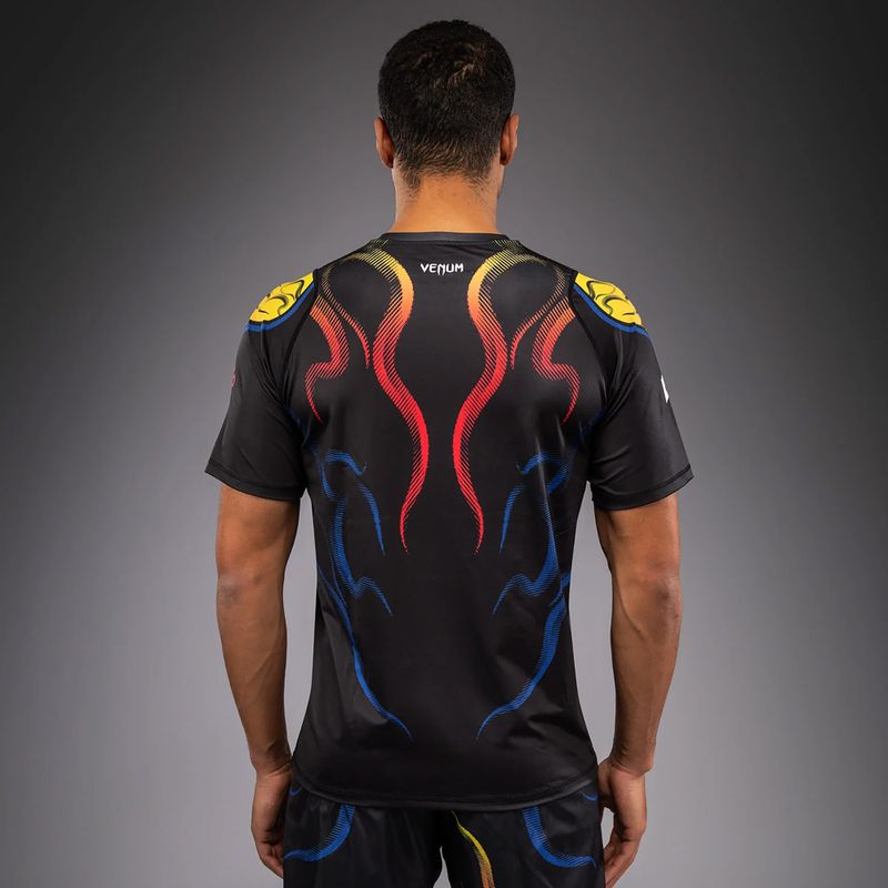 Men's training T-shirt Venum x TEKKEN 8 Yoshimitsu Dry-Tech black/orange 3