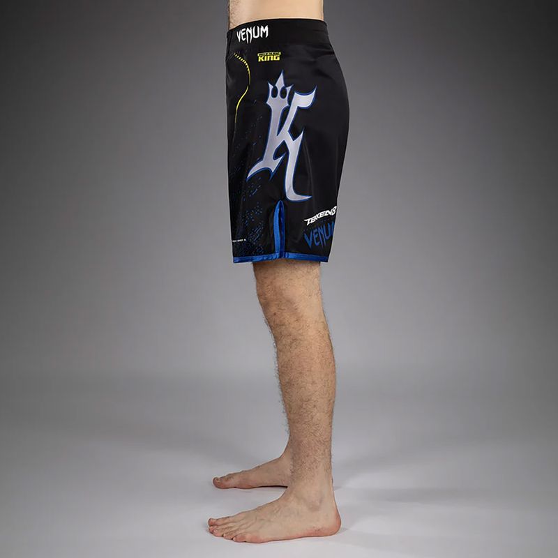 Men's training shorts Venum x TEKKEN 8 King Fight black/yellow 5