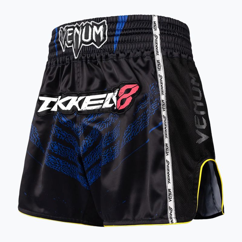 Men's training shorts Venum x TEKKEN 8 King Muay Thai black/yellow 3