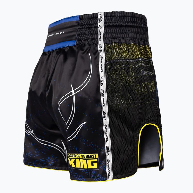 Men's training shorts Venum x TEKKEN 8 King Muay Thai black/yellow 4