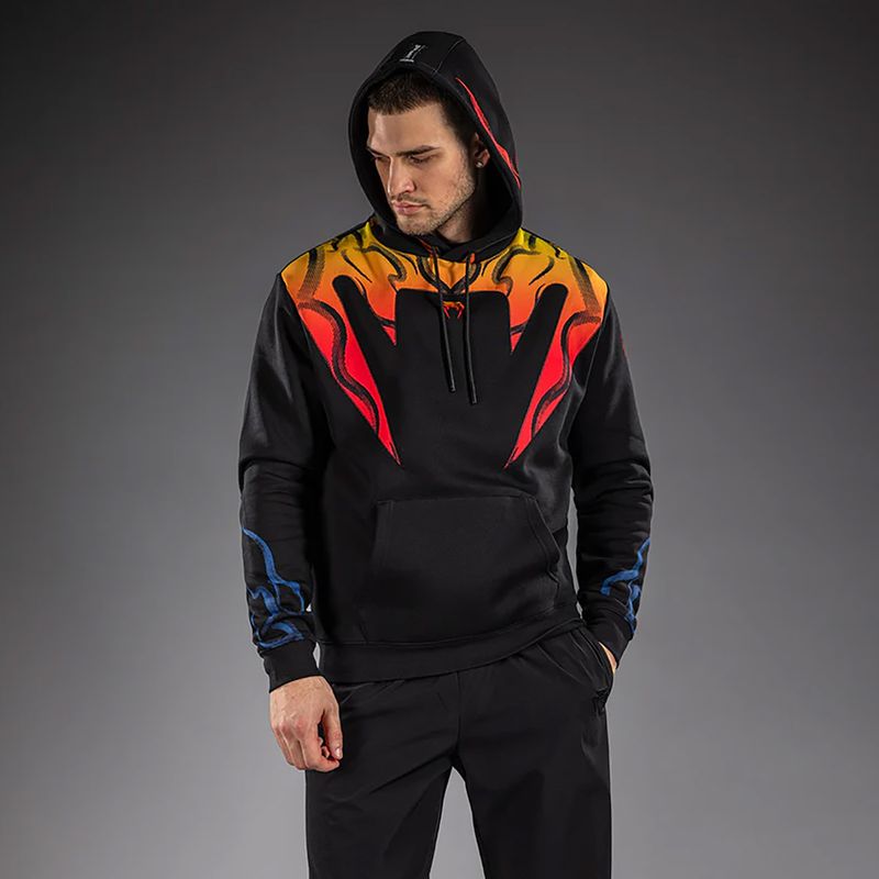 Men's sweatshirt Venum x TEKKEN 8 Yoshimitsu Pullover Hoodie black/orange 3