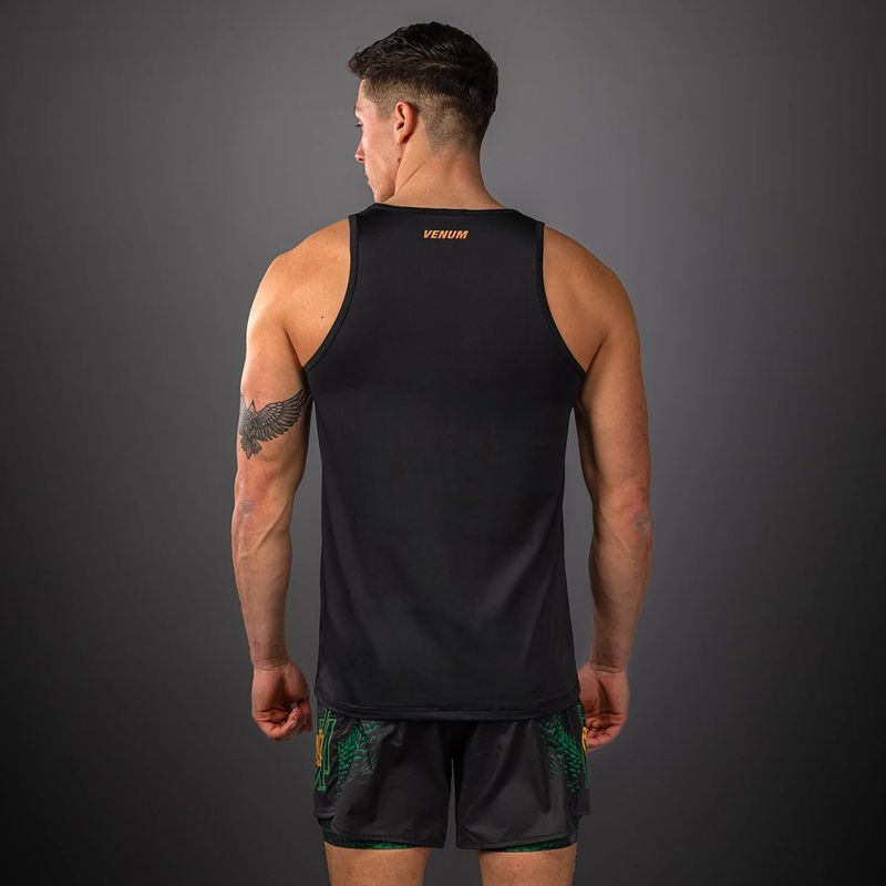 Men's T-shirt Venum Contender black/gold 3