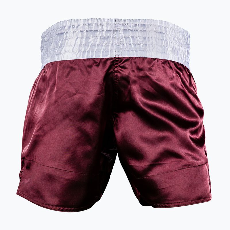 Men's training shorts Venum Classic Muay Thai burgundy 2