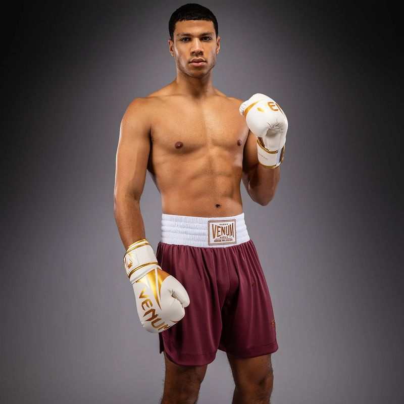 Men's training shorts Venum Classic Boxing burgundy 2