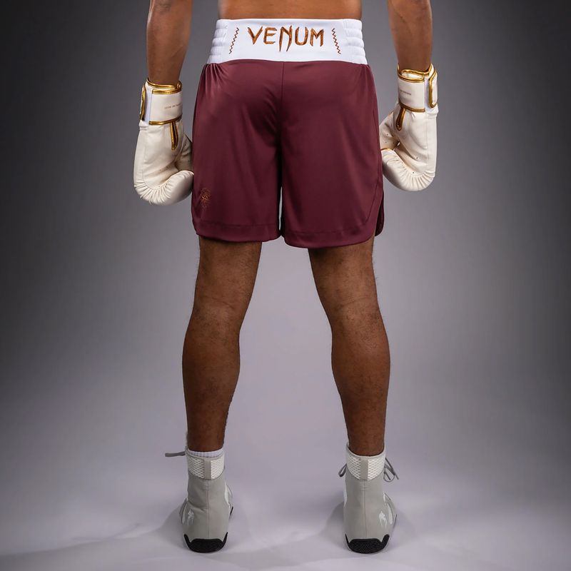 Men's training shorts Venum Classic Boxing burgundy 3