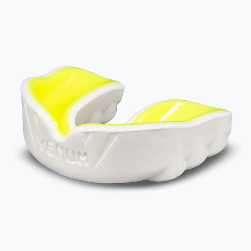 Single mouthguard Venum Challenger white/yellow 3