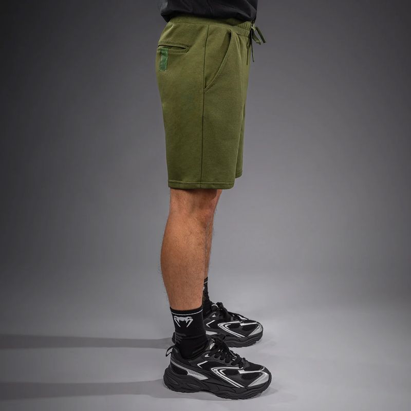 Men's training shorts Venum Classic Fleece Cotton khaki 5