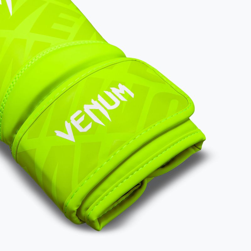 Boxing gloves Venum Contender 1.5 XT 3D Boxing neon yellow 4