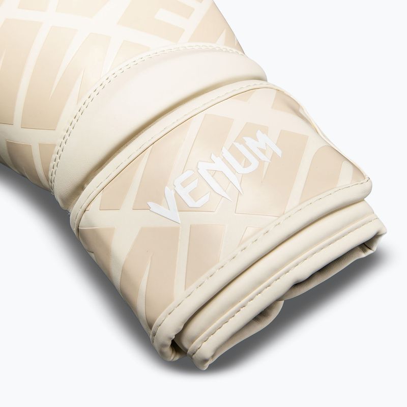 Boxing gloves Venum Contender 1.5 XT 3D Boxing cream 4