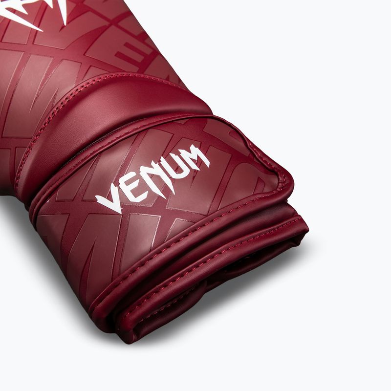 Boxing gloves Venum Contender 1.5 XT 3D Boxing dark red 4