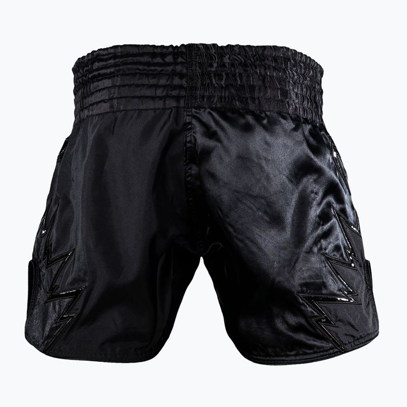 Men's training shorts Venum Inferno 2.0 Muay Thai black/grey 2