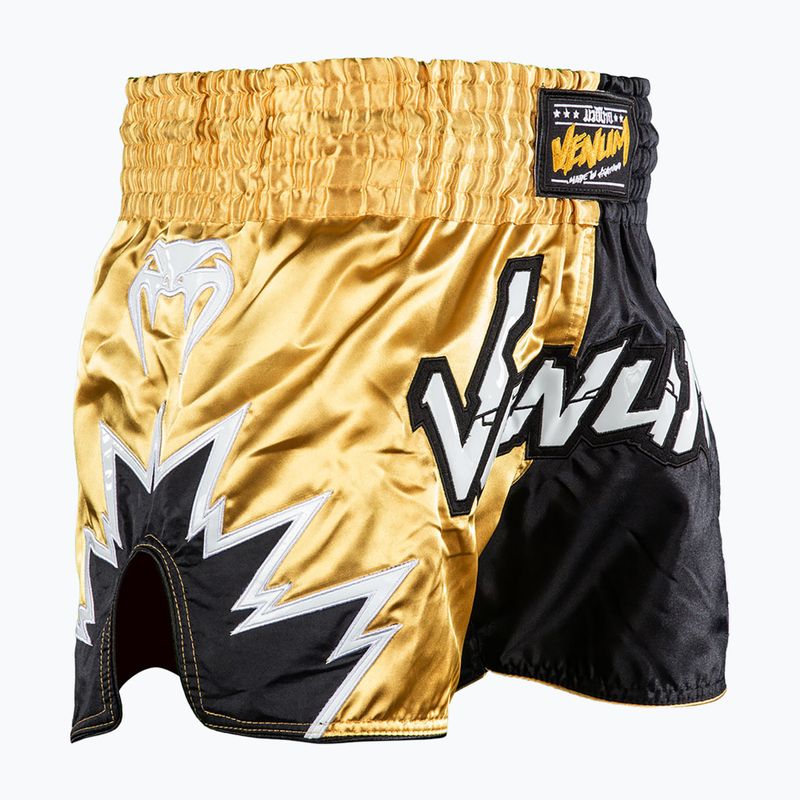 Men's training shorts Venum Inferno 2.0 Muay Thai black/gold 3