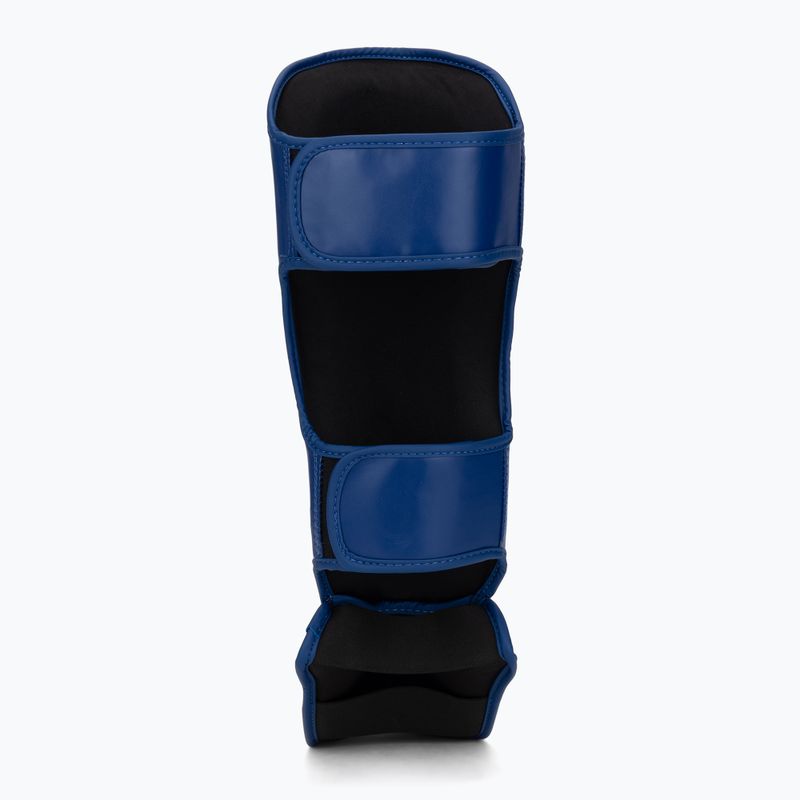 Shin and foot guards Venum Ringhorns Charger Shin navy blue/red 5