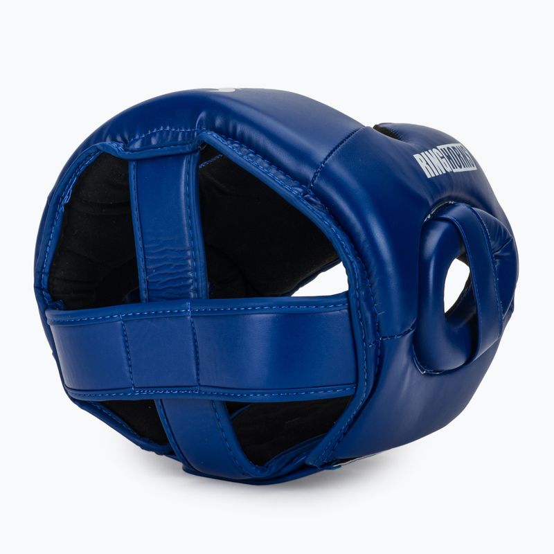 Boxing headguard Venum Ringhorns Charger Headgear navy blue/red 6