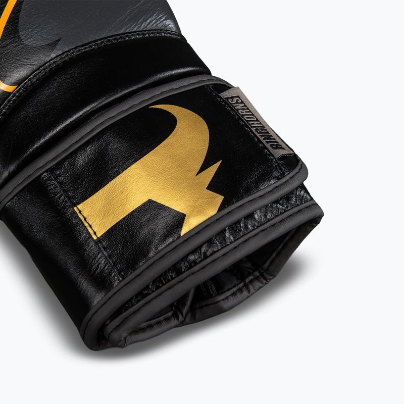Boxing gloves Venum Ringhorns Charger Boxing black/gold 4