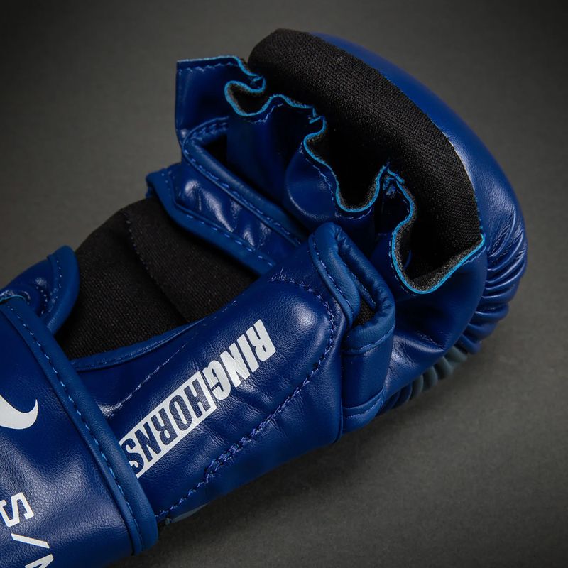 Sparring gloves Venum Ringhorns Charger navy blue/red 5