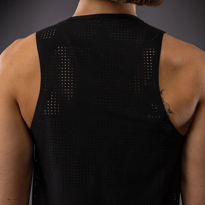 Women's T-shirt Venum Lazer Dry Tech black/yellow 6