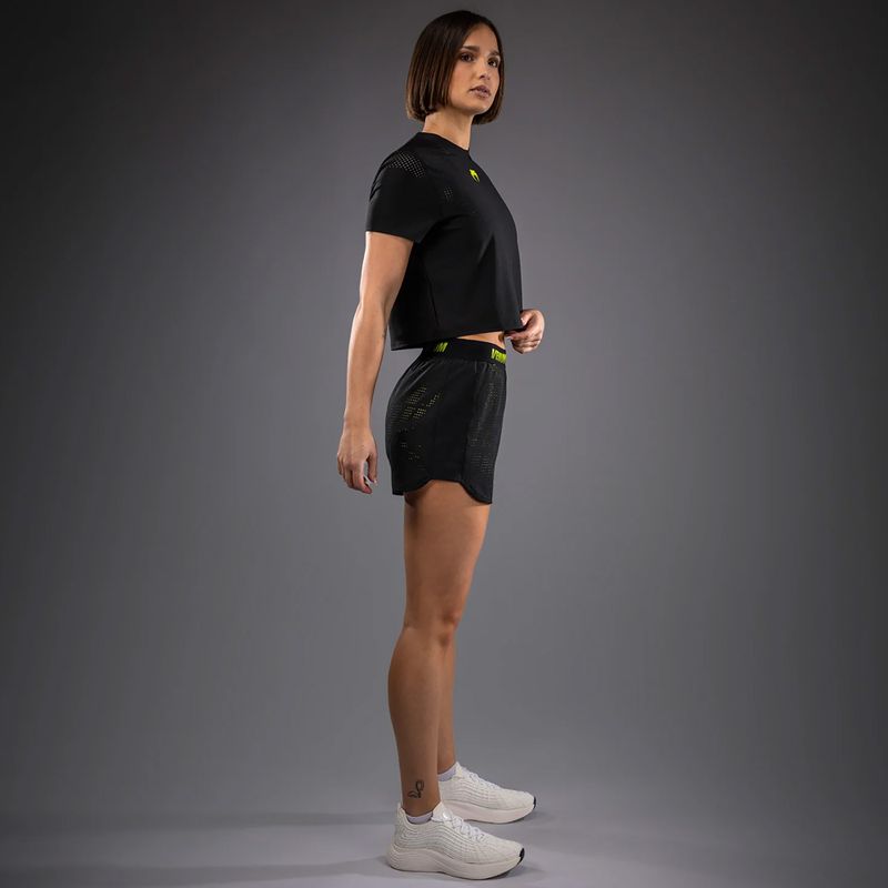 Women's training shorts Venum Lazer black/yellow 2