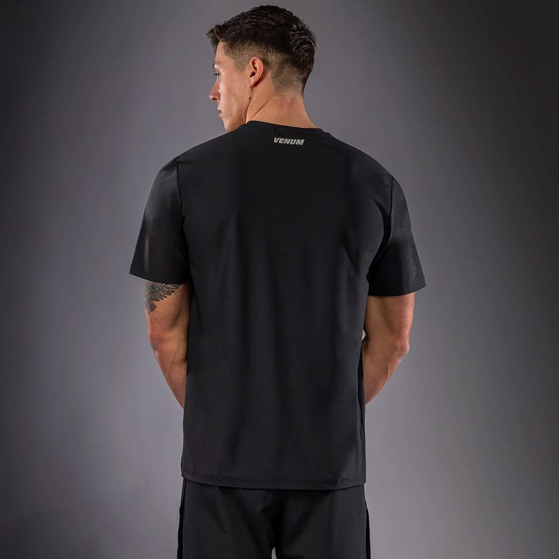 Men's T-shirt Venum Lazer Dry Tech black/grey 3