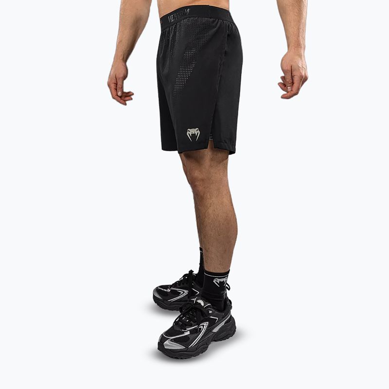 Men's training shorts Venum Lazer black/grey 3